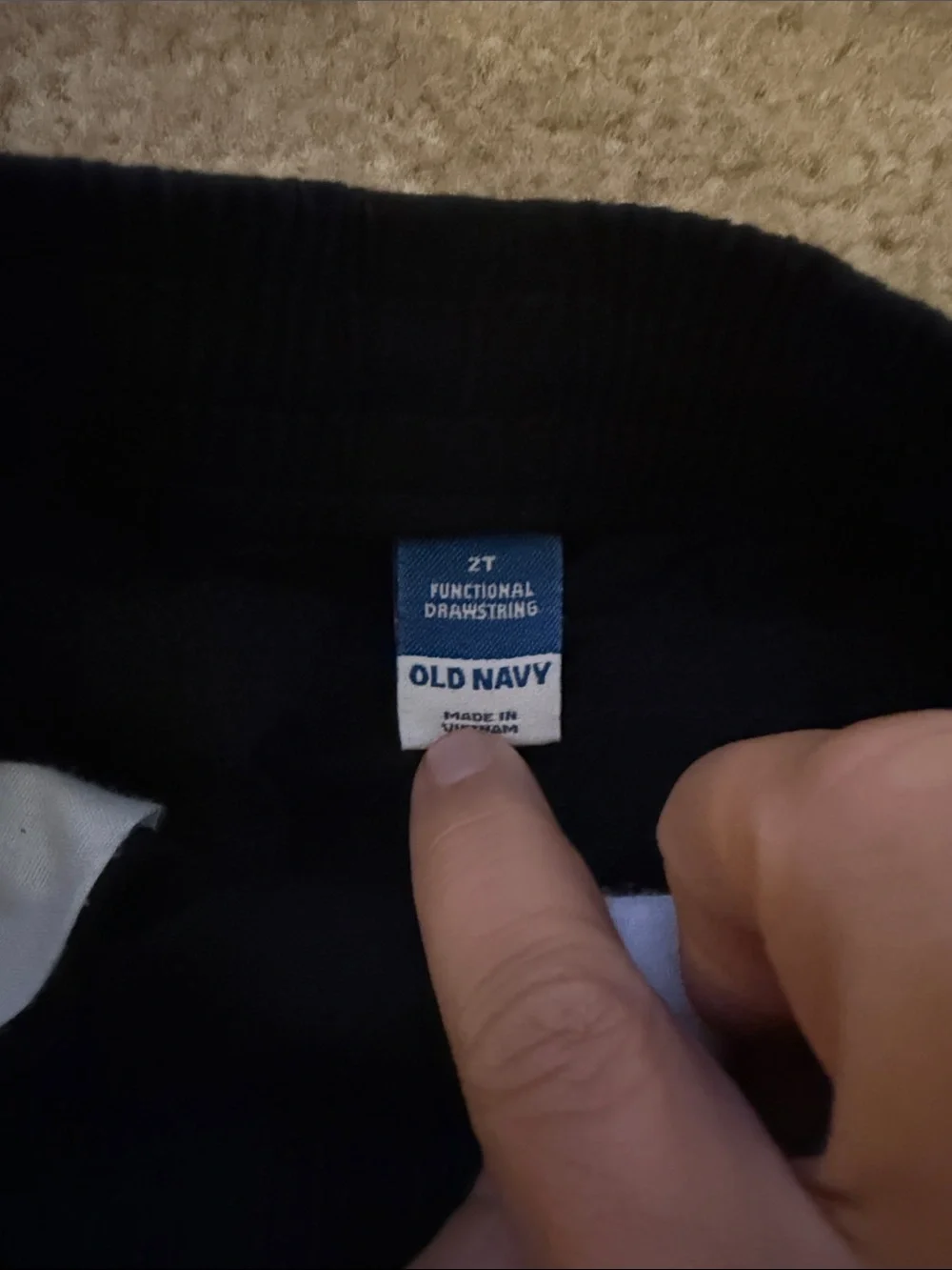 Old Navy Black Jogger Pants for Kids